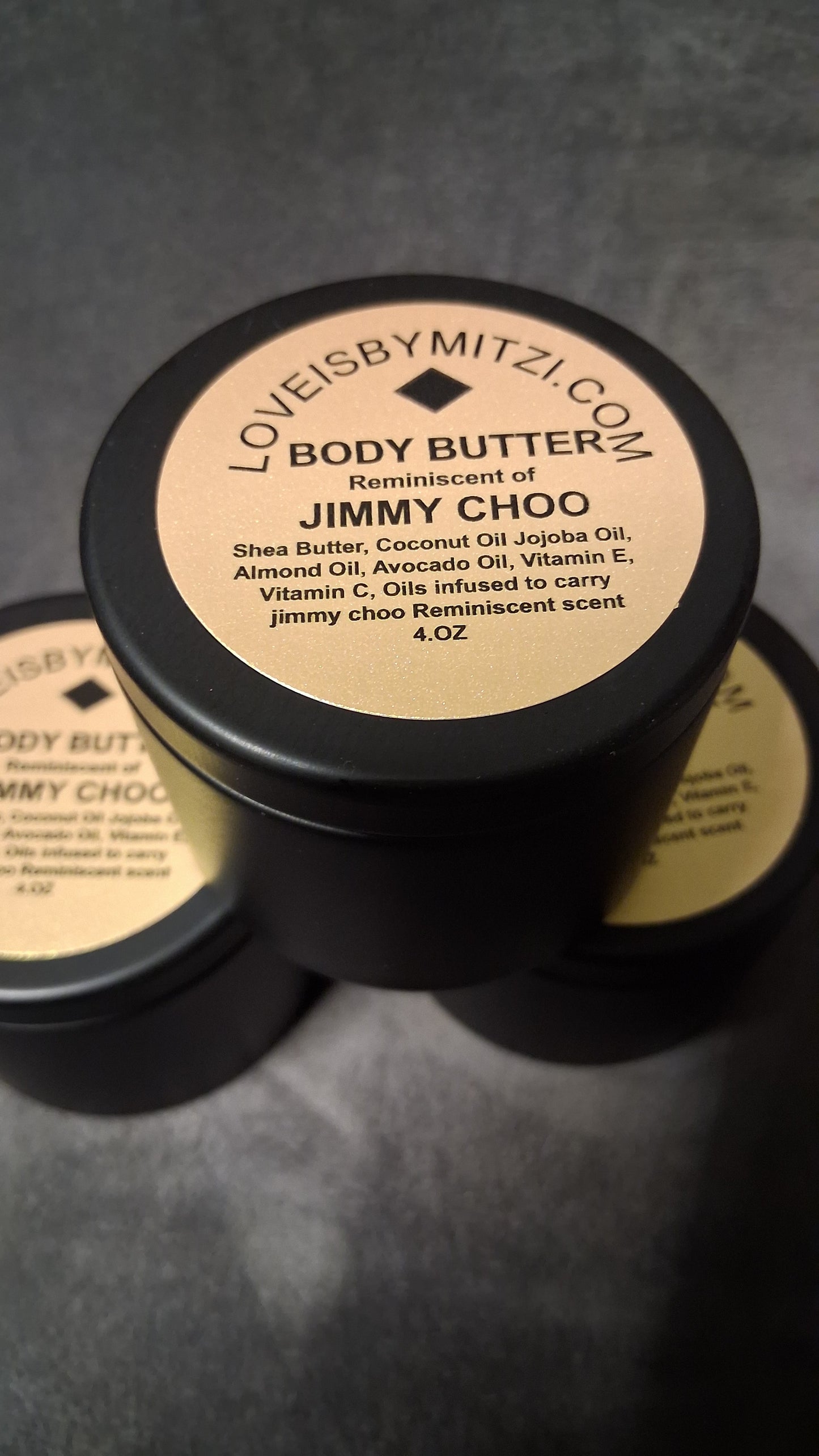 Men's Body Butter Scent reminiscent of Jimmy Choo