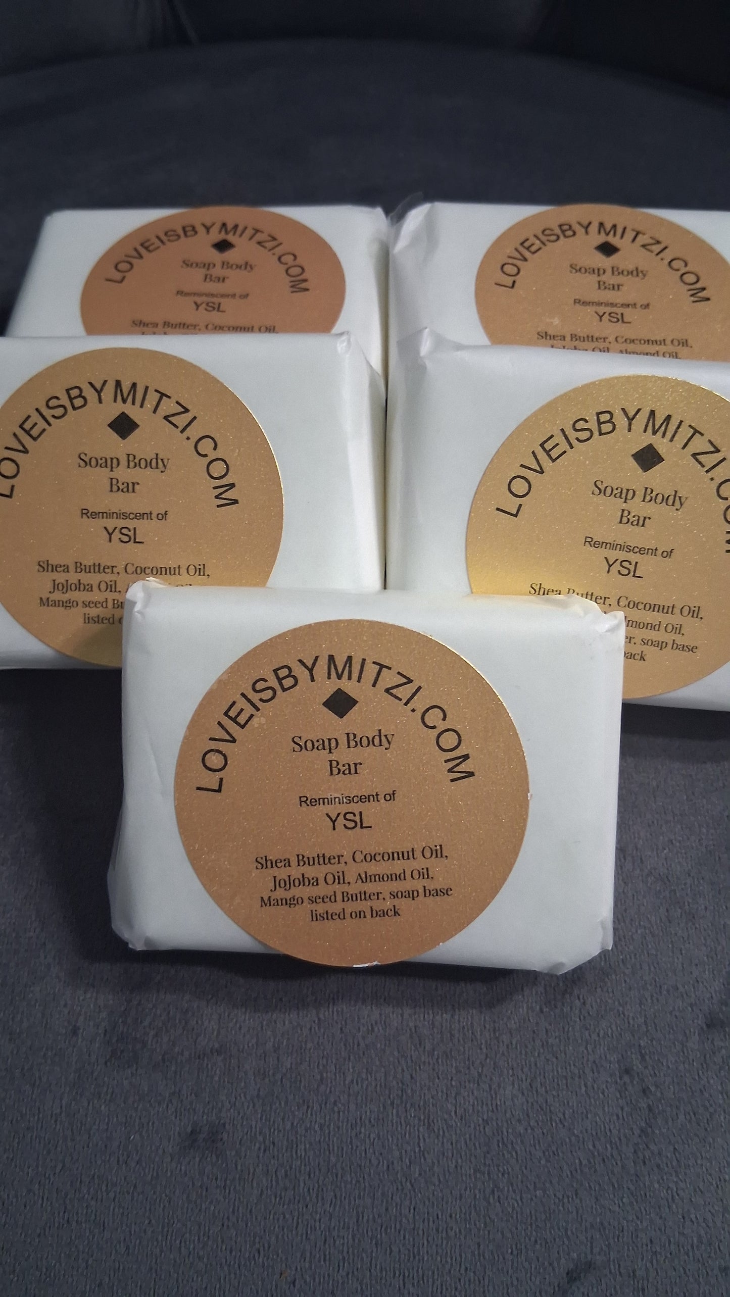 Men Soap Body Bar YSL scented