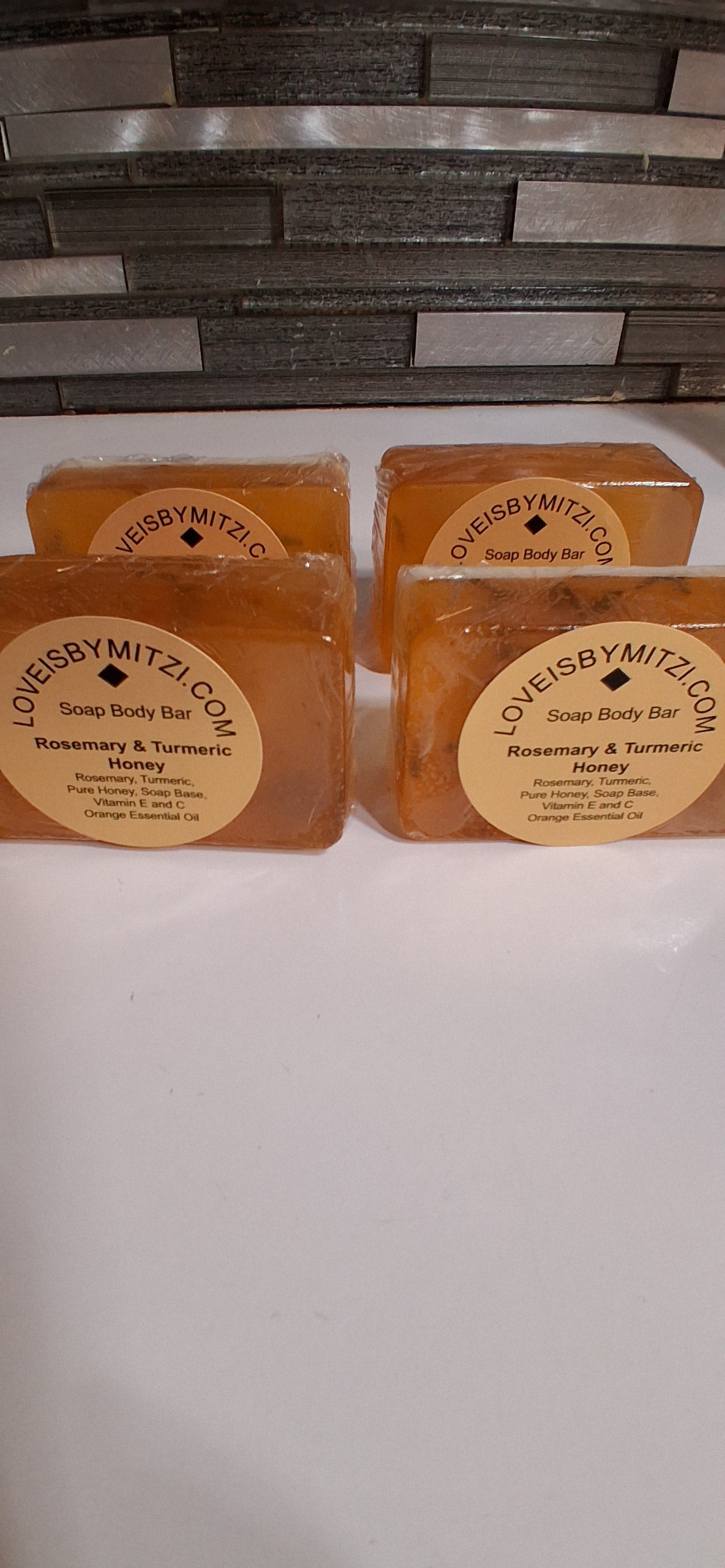 Rosemary & Turmeric Honey, Body Soap Bar