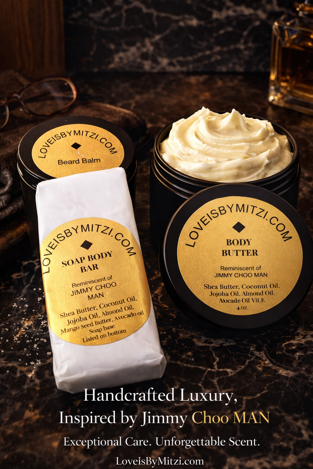 Shea Butter and Soap Jimmy Choo inspired scented