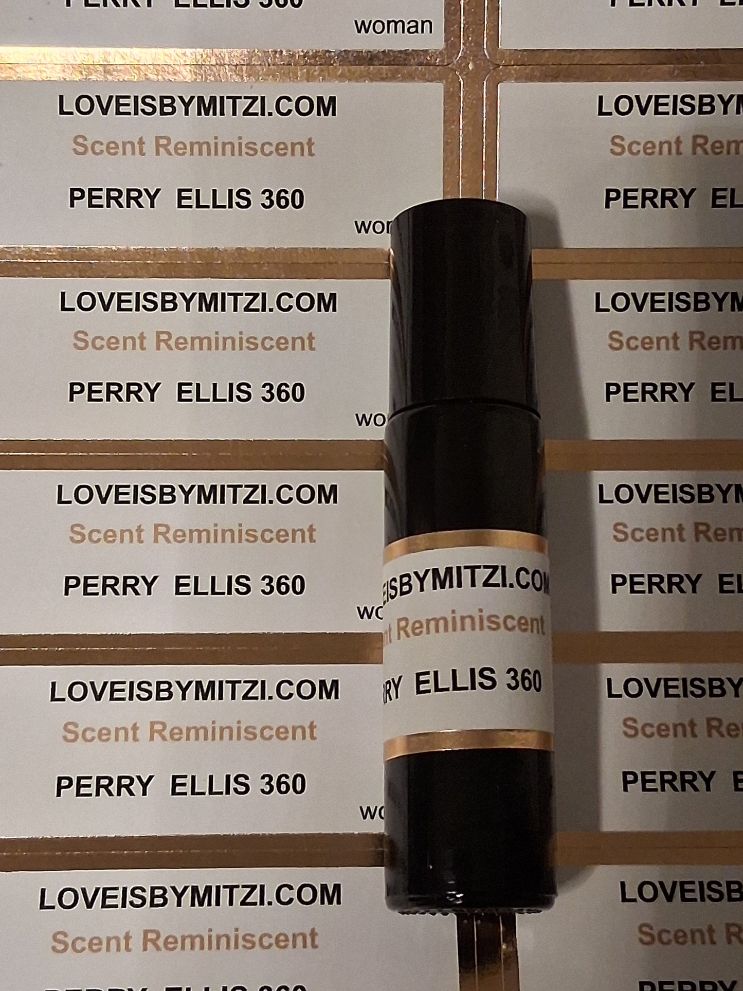 Designer fragrance oil inspired by Perry Ellis 360 Women