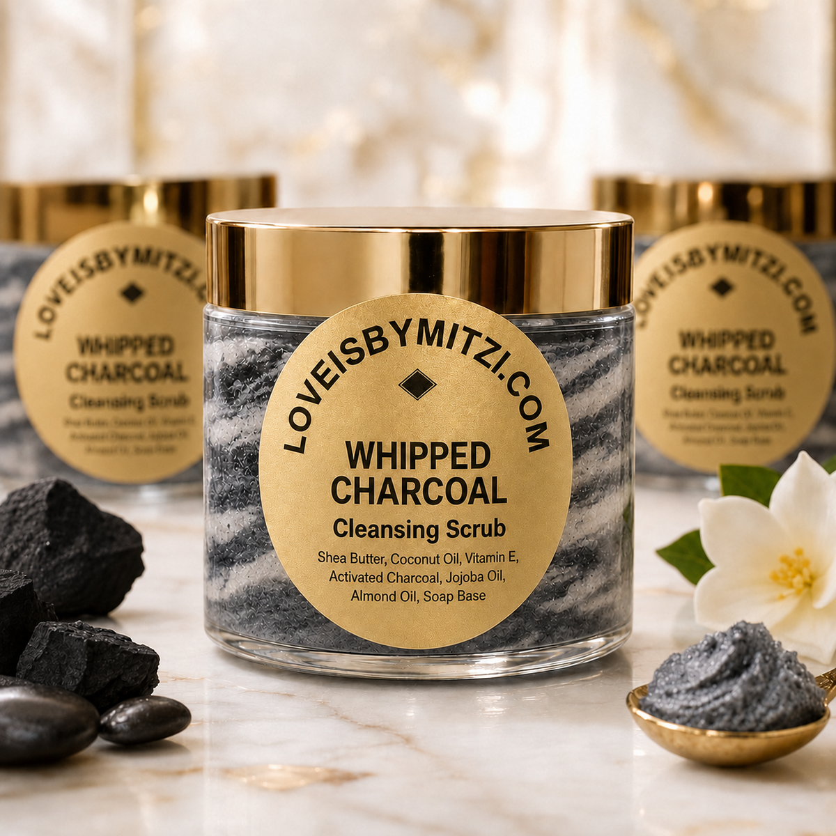 Whipped Charcoal Cleansing Scrub