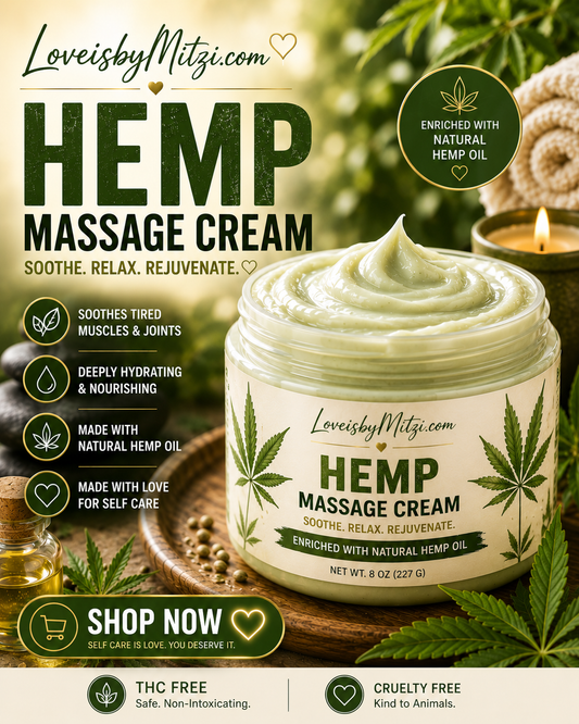 Hemp Massage Cream
