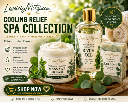 Peppermint & Eucalyptus Massage Set