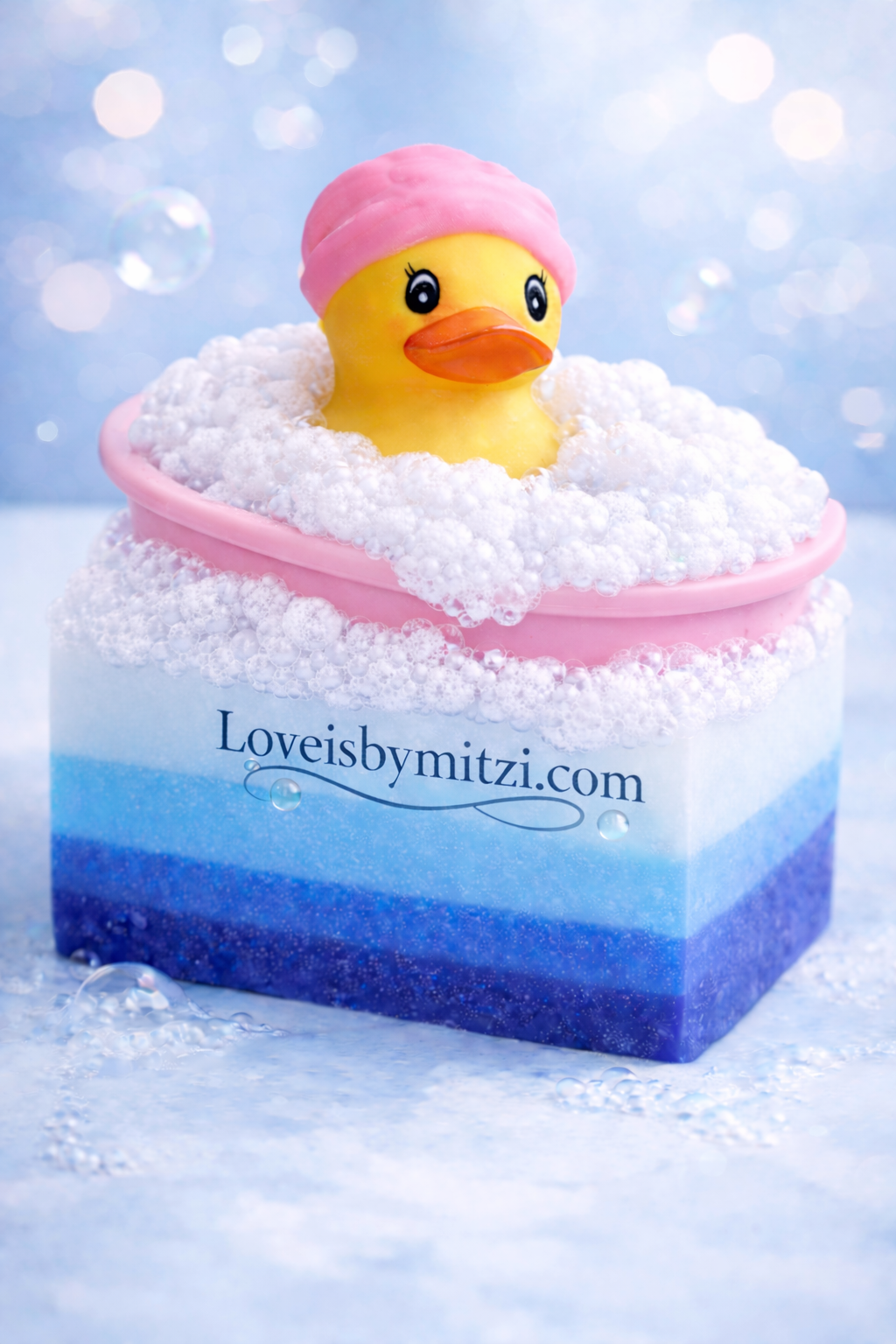 Duckie in the Tub